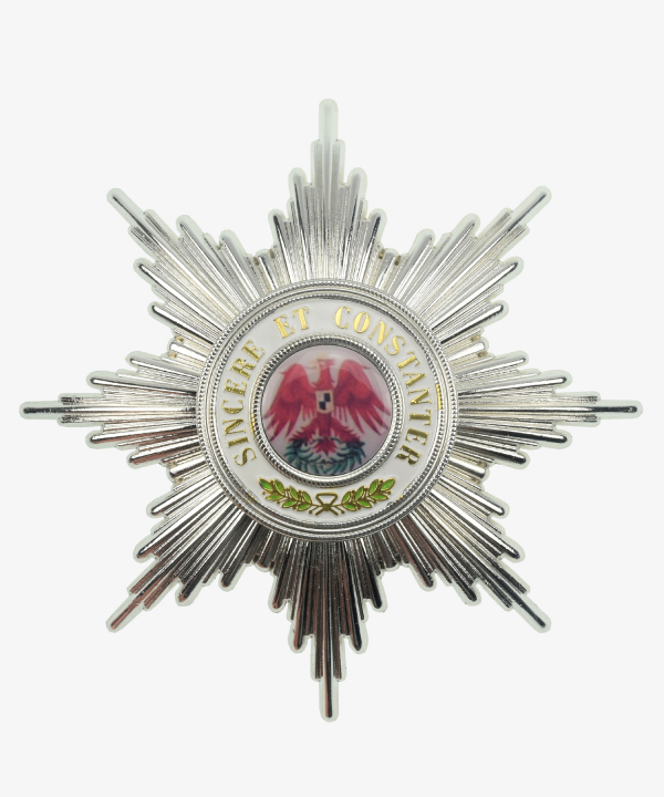 Prussia Red Eagle Order Breast Star 1st Class 1854 – 1918